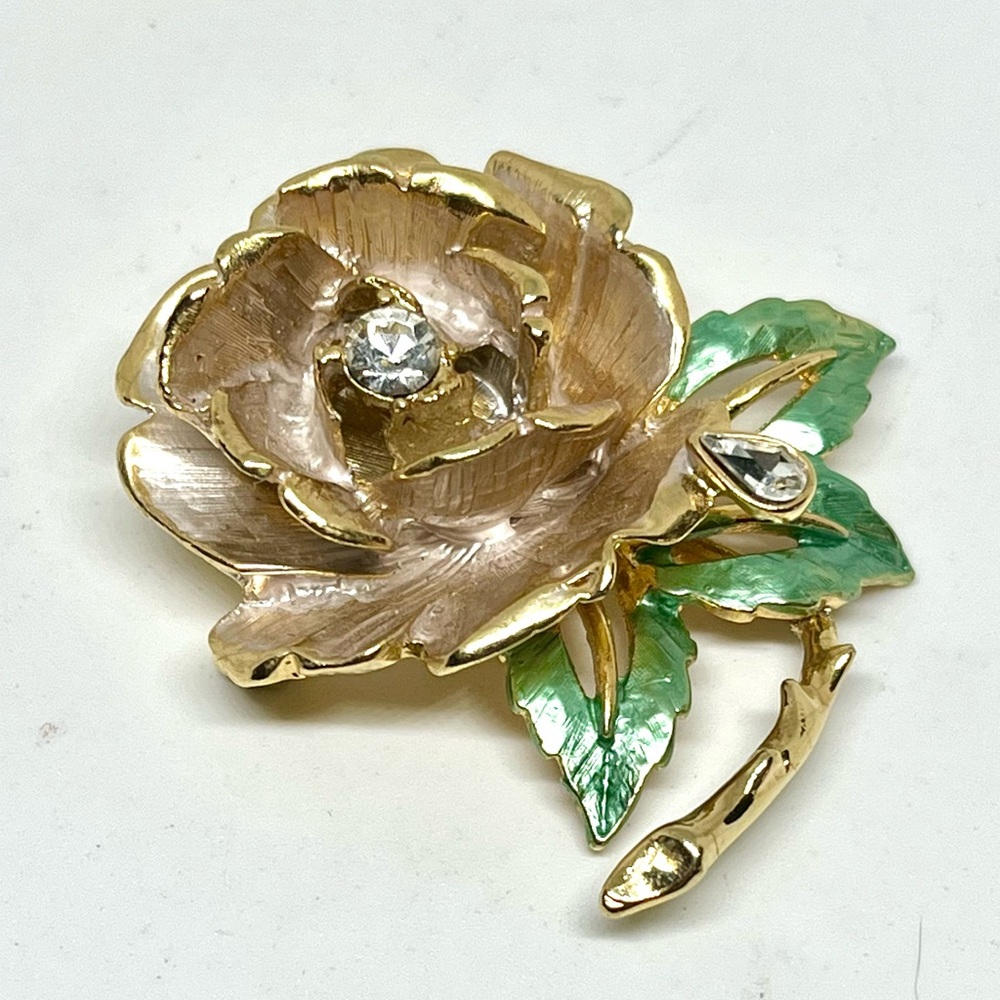 RJ Graziano “England’s Rose” Brooch
